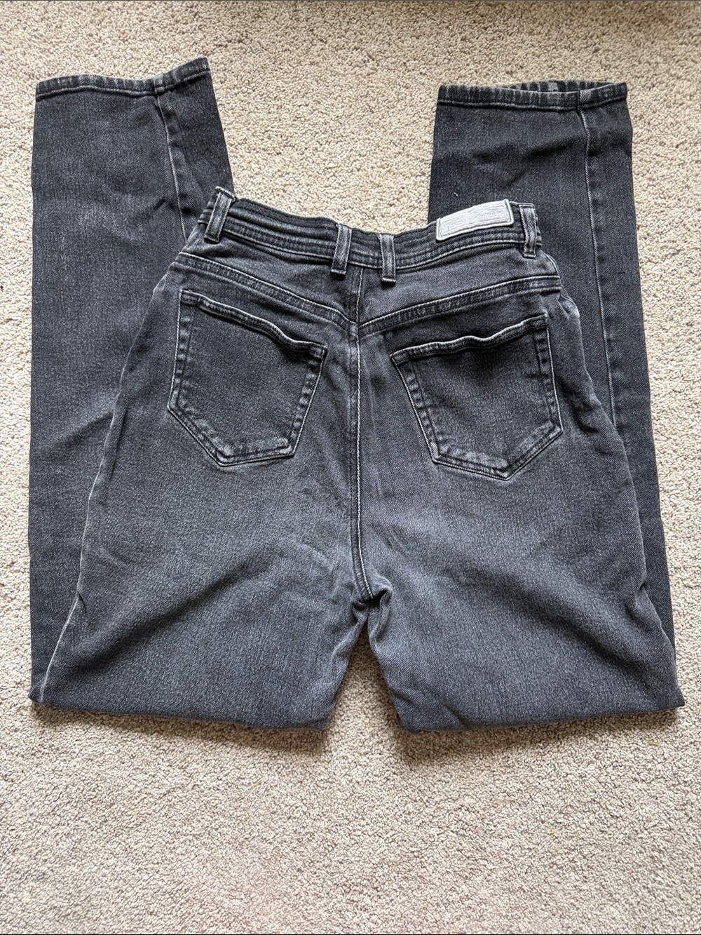 Gloria Vanderbilt Amanda Vintage High Rise Tapered Jeans Black